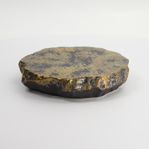 [34041] Mino Craft Rock Plate 17.5x5.8cm Gold 34041 1/24