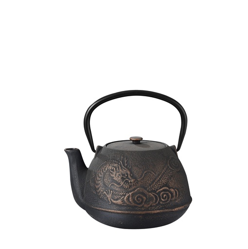[34149] WY Tea Kettle Iron Dragon RH-1.2L-898 BLACK 1/8