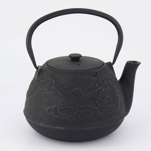 [34149] WY Tea Kettle Iron Dragon RH-1.2L-898 BLACK 1/8