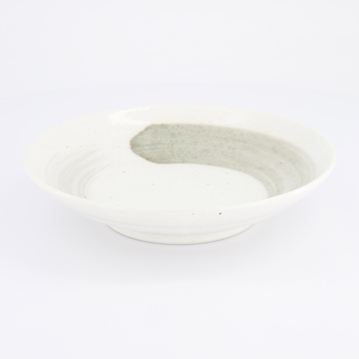 [34244] Yuki Kobiki Deep Plate 23x5cm White 34244 4/32