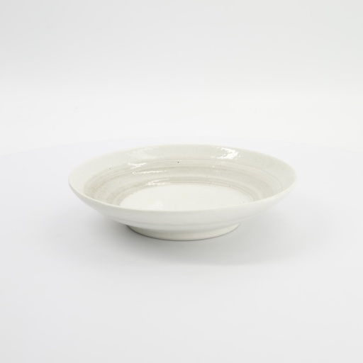 [34244] Yuki Kobiki Deep Plate 23x5cm White 34244 4/32