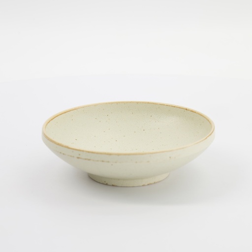 [34287] Umizuna Beige Plate 21.5x4cm 34287 3/36 