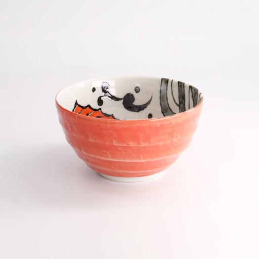 [7562] Seafood Bowl 15.8x8.1cm 950ml Snapper Red LB567/T 4/32