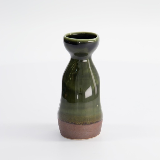 [7578] Sake Bottle 5.5x12.7cm 140ml Green YW-120622 6/120