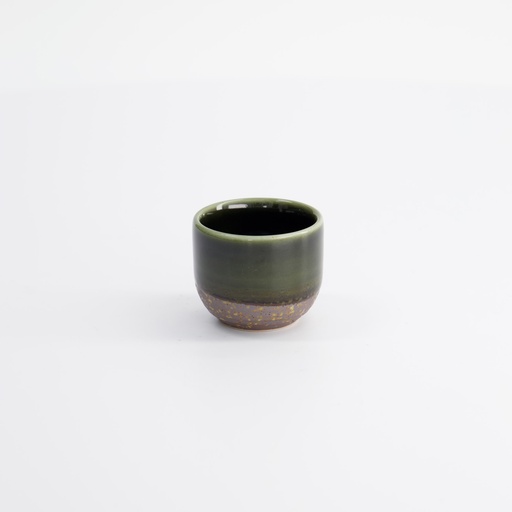 [7581] Sake Cup 4.8x4.5cm 50ml Green YW-120625 12/240