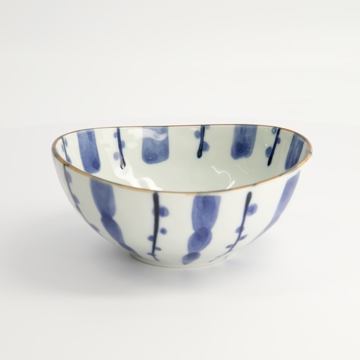 [7275] Mixed Bowls 16.5x7cm 650ml FK-418 5/40