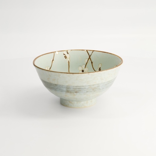 [7399] Green Soshun Bowl 16x7.5cm 600ml Q56/BP 6/36