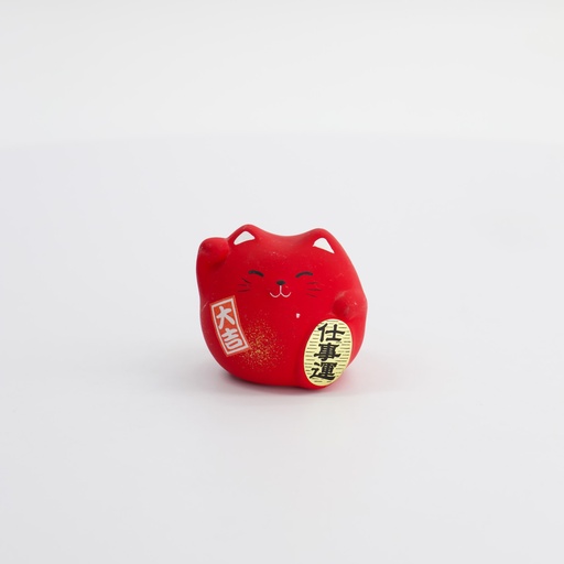 [6121] Lucky Cat 5.5cm Rd.  KT7/RC 1/192