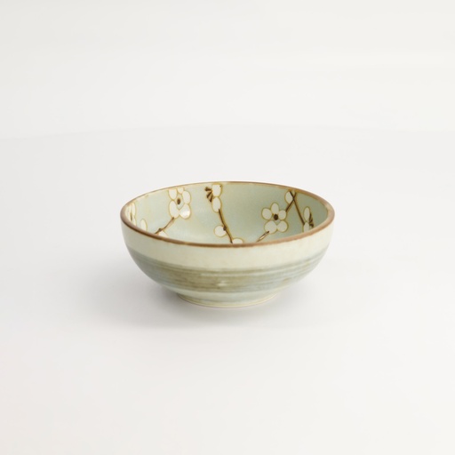 [7370] Green Soshun Bowl 11.2x4.5cm 200ml Q54/BP 12/72