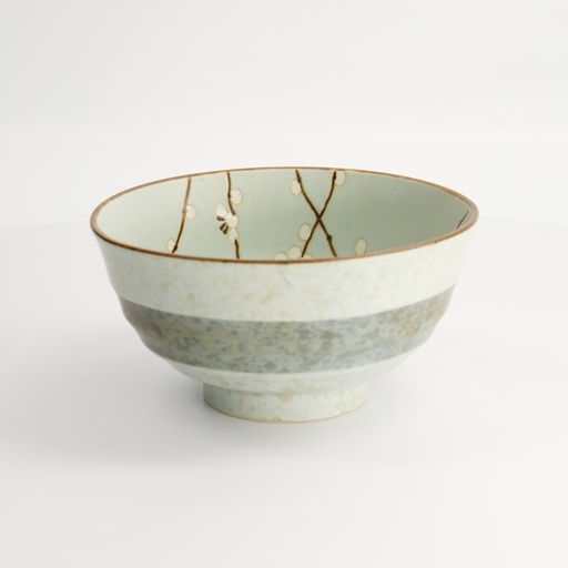 [7374] Green Soshun Bowl 17x9cm 900ml Q566/BP 4/24