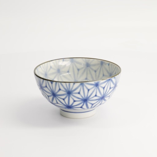 [2049] Mixed Bowls 12x6.5cm 400ml BL/WH  FK-0311/B 6/72