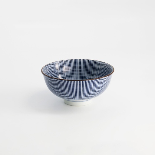 [2570] Sendan Blue Rice Bowl 11.7x5.5cm 300ml FK545/NS (38102) 12/96