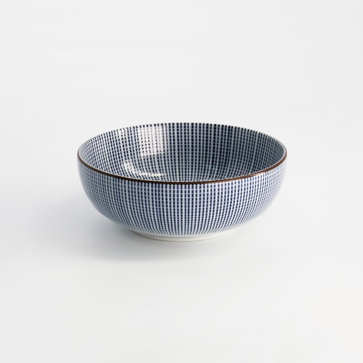 [2575] Sendan Blue Bowl 15x5.8cm 650ml FK563/NS 6/48