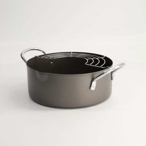[4104] Kitchen Iron Frying Pan 20.5x20.5x8cm 10751 1/20