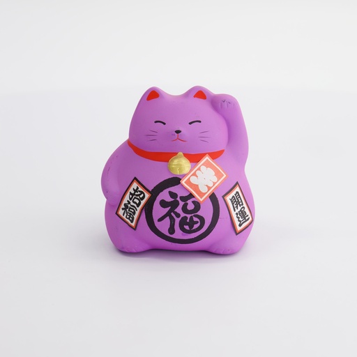 [6132] Lucky Cat 9cm Pu KT6/LC 1/96