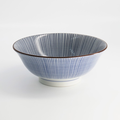 [2565] Sendan Blue Bowl Ramen 21x8.7cm 1400ml NT00205 (38123) 4/24