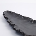 Rectangular Plate Cloud Shape 35.5x14.5x3cm Black E581-P-16014  1/30