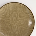 Waga Plate Grey 22x2.3cmh 17607 6/36