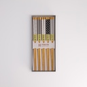 Chopstick Giftset/5 Grey 2926A 21303 1/100