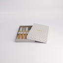 Chopstick Giftset/5 Grey 2926A 21303 1/100