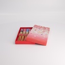 Chopstick Giftset/5 Flowers  2918A 21314 1/100