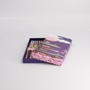 Chopstick Giftset/5 Purple Temple  2923A 21315 1/100