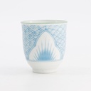 Lily Flower Cup 7.8x8.2cm 250ml Light Blue 21149 10/80