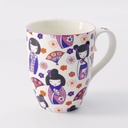 Kawaii Maiko Mug W/Giftbox 8.5x10.2cm 340ml 21532 1/36