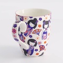 Kawaii Maiko Mug W/Giftbox 8.5x10.2cm 340ml 21532 1/36