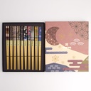 Chopstick Giftset/10 Flowers DJ2302 1/50