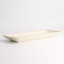Titanium Matte Plate 29.8x12.3x2.7cm 21560 6/48