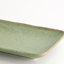 Vert Sauge Plate 29.8x12.3x2.7cm 21561 6/48
