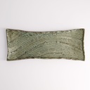Mino Craft Rectangular Plate Wabi Uguisu 31x12.5x3cm FK-SW2305 6/36