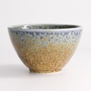 Minoyaki Reef Blue Tayo Bowl 13x8cm 550ml 40-230404-26 6/48