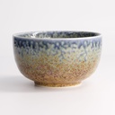 Minoyaki Reef Blue Tayo Bowl 12.7x7cm 550ml 40-230404-4 6/48