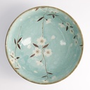Light Blue Sakura Bowl 17x9cm 900ml 4/32