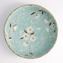 Light Blue Sakura Shallow Bowl 17.3x6cm 21590 4/32