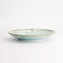 Light Blue Sakura Plate 19.5x3cm 6/48