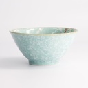 Light Blue Sakura Rice Bowl 13x6cm 350ml 6/72