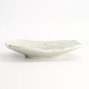 Mino Craft Rectangular Plate 21x17cm White 6/48