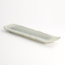 Mino Craft Rectangular Plate 36x9.5cm White  4/32