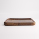 Walnut Wooden Tray 23x23x2cm E33-23 1/50