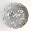 Fujisakura Bowl 21.6x6.5cm Gray 22592 6/36