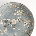 Fujisakura Bowl 21.6x6.5cm Gray 22592 6/36