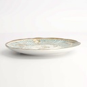 Crane Plate 16.5x2cm Light Blue 22595 12/96