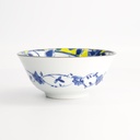 Botan Tayo Bowl 15.2x6.7cm Yellow/Blue 22601 6/48