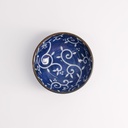 Tokyo Blue Karakusa Dish 9x3.5cm HB-15 12/192