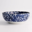 Tokyo Blue Karakusa Mixed Bowls 20x7.2cm 1250ml 40-230404 HB-16 4/32
