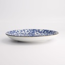 Tokyo Blue Sakura Round Plate 21.5x3.4cm 40-230404 HB-24 6/48