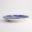 Tokyo Blue Sakura Round Plate 25x3.3cm 40-230404 HB-25 6/36